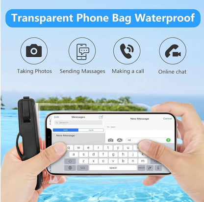 Pocket Rain Card with Waterproof Mobile Pouch | Unisex | Lightweight | Travel & Emergency Rain Protection